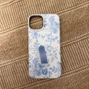 Blue Toile Loopy Case for iPhone 14, 13 and 16e